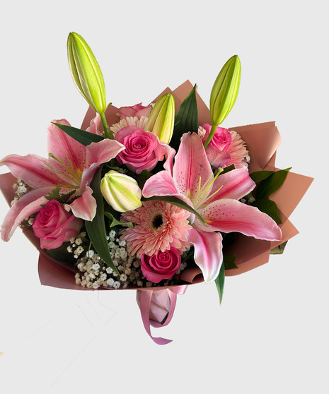 Pink Petal Serenade Bouquet