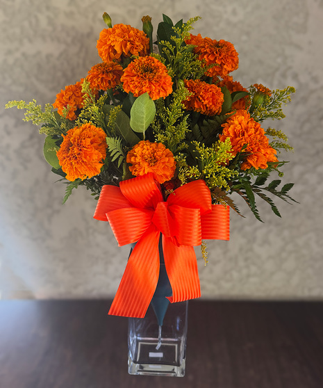 Serene Marigold Cone