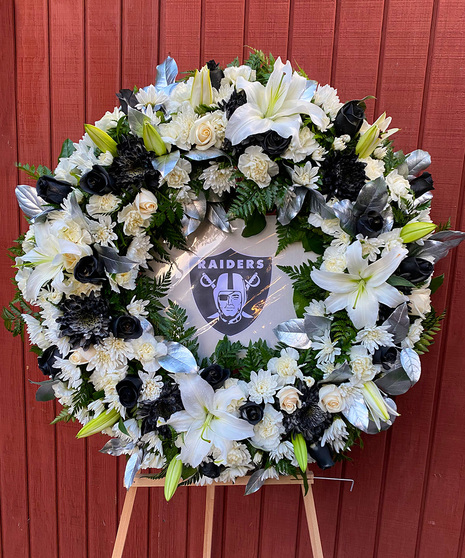 Sports Funeral Wreath